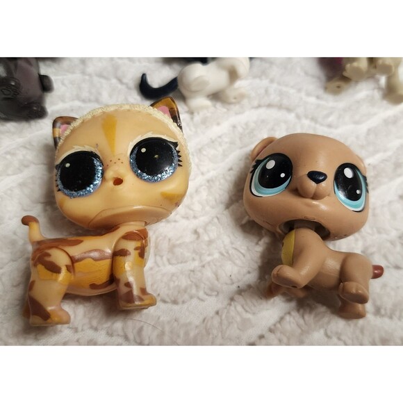 RARE & HTF Littlest Pet Shop & LOL Surprise Figures LOT of 5 VguC - Picture 2 of 7